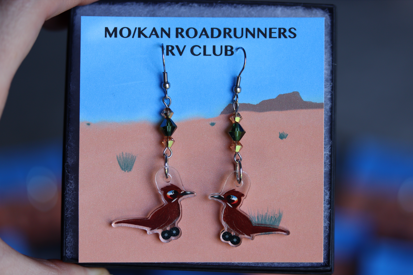 Roadrunner Earrings